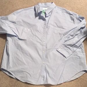 Oversized button up shirt